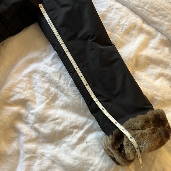 Private label rabbit- fur trimmed jacket, size 8 - Picture 8 of 9